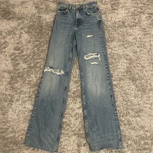 COPY - Zara marine straight jeans size 2 size small